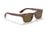 Ray-Ban Burbank JR RJ9083S Sunglasses, Dark Brown Lenses, Striped Havana, 43, RJ9083S-710373-43