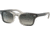 Ray-Ban Burbank JR RJ9083S Sunglasses, Gradient Grey Lenses, Transparent Grey, 43, RJ9083S-710411-43