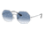 Ray-Ban OCTAGON RB1972 Sunglasses 91493F-54 - , Clear Gradient Blue Lenses
