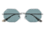 Ray-Ban OCTAGON RB1972 Sunglasses 919756-54 - , Azure Mirror Blue Lenses