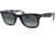 Ray-Ban Original Wayfarer RB2140F Sunglasses, Black On Chevron Grey/Burgundy, 54, RB2140F-13183A-54