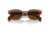 Ray-Ban RB0880S Sunglasses, Transparent Brown Frame, Brown Polarized Lens, 49, RB0880S-664057-49