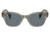 Ray-Ban RB0880S Sunglasses, Transparent Green Frame, Dark Blue Polarized Lens, 49, RB0880S-66353R-49