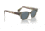 Ray-Ban RB0880S Sunglasses, Transparent Green Frame, Dark Blue Polarized Lens, 49, RB0880S-66353R-49