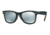 Ray-Ban RB2140F Sunglasses 119430-52 - Jeans Blue/jeans Green Brown Frame, Light Green Mirror Silver Lenses