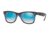 Ray-Ban RB2140F Sunglasses 11984O-52 - Top Grad Grey On Blue Frame, Mirror Gradient Blue Lenses