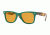 Ray-Ban RB2140F Sunglasses 1240N9-52 - Green Frame, Yellow Polar Lenses