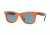 Ray-Ban RB2140F Sunglasses 124252-52 - Orange Frame, Blue Polar Lenses