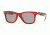 Ray-Ban RB2140F Sunglasses 1243P2-52 - Red Frame, Grey Polar Lenses
