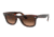 Ray-Ban RB2140F Sunglasses 1275A5-52 - , Pink Gradient Brown Lenses