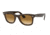 Ray-Ban RB2140F Sunglasses 127651-52 - , Clear Gradient Brown Lenses