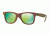 Ray-Ban RB2140F Sunglasses 611019-52 - Metallic Pink Frame, Grey Mirror Green Lenses