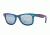 Ray-Ban RB2140F Sunglasses 611330-52 - Metallic Azure Frame, Green Mirror Silver Lenses