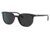 Ray-Ban RB2197 Elliot Sunglasses, Black Frame, Black Lens, Polarized, 50, RB2197-901-48-50