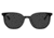 Ray-Ban RB2197F Elliot Sunglasses, Black Frame, Black Lens, Polarized, Asian Fit, 54, RB2197F-901-48-54