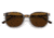 Ray-Ban RB2197F Elliot Sunglasses, Brown/Grey Havana Frame, Brown Lens, Polarized, Asian Fit, 54, RB2197F-135757-54