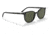 Ray-Ban RB2197F Elliot Sunglasses, Shiny Black Frame, Green Lens, Asian Fit, 54, RB2197F-901-31-54