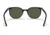 Ray-Ban RB2197F Elliot Sunglasses, Shiny Black Frame, Green Lens, Asian Fit, 54, RB2197F-901-31-54