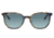 Ray-Ban RB2197F Elliot Sunglasses, Yellow/Blue Havana Frame, Blue Gradient Grey Lens, Asian Fit, 54, RB2197F-13563M-54