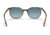 Ray-Ban RB2197F Elliot Sunglasses, Yellow/Blue Havana Frame, Blue Gradient Grey Lens, Asian Fit, 54, RB2197F-13563M-54