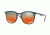 Ray-Ban RB4278 Sunglasses 6286A8-51 - Black/matte Blue Frame, Light Brown Mirror Red Grad Lenses