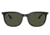 Ray-Ban RB4386F Sunglasses, Black Frame, Green Lens, Asian Fit, 55, RB4386F-601-31-55