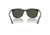 Ray-Ban RB4386F Sunglasses, Black Frame, Green Lens, Asian Fit, 55, RB4386F-601-31-55