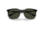 Ray-Ban RB4386F Sunglasses, Black Frame, Green Lens, Asian Fit, 55, RB4386F-601-31-55