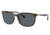 Ray-Ban RB4386F Sunglasses, Havana Frame, Blue Lens, Asian Fit, 55, RB4386F-710-R5-55