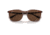 Ray-Ban RB4386F Sunglasses, Transparent Brown Frame, Polarized Brown Lens, Asian Fit, 55, RB4386F-6652AN-55