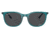 Ray-Ban RB4386F Sunglasses, Transparent Turquoise Frame, Polarized Dark Grey Lens, Asian Fit, 55, RB4386F-6651K8-55