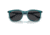 Ray-Ban RB4386F Sunglasses, Transparent Turquoise Frame, Polarized Dark Grey Lens, Asian Fit, 55, RB4386F-6651K8-55