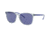 Ray-Ban RB4387 Sunglasses 640176-56 - Trasparent Light Blue Frame, Violet Lenses