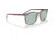 Ray-Ban RB4387 Sunglasses, Evolve Photo Green to Blue Lenses, Transparent Grey, 56, RB4387-6572Q5-56