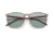 Ray-Ban RB4387 Sunglasses, Evolve Photo Green to Blue Lenses, Transparent Grey, 56, RB4387-6572Q5-56