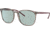 Ray-Ban RB4387 Sunglasses, Evolve Photo Green to Blue Lenses, Transparent Grey, 56, RB4387-6572Q5-56