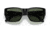 Ray-Ban RJ9287S Wayfarer Nomad Junior Sunglasses - Kids, Black Frame, Dark Green Lens, 48, RJ9287S-100-71-48