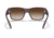 Ray-Ban RJ9287S Wayfarer Nomad Junior Sunglasses - Kids, Transparent Dark Brown Frame, Brown Gradient Lens, 48, RJ9287S-711513-48