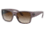 Ray-Ban RJ9287S Wayfarer Nomad Junior Sunglasses - Kid's, Transparent Dark Brown Frame, Brown Gradient Lens, 48, RJ9287S-711513-48