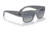 Ray-Ban RJ9287S Wayfarer Nomad Junior Sunglasses - Kids, Transparent Grey Frame, Grey Gradient Blue Lens, 48, RJ9287S-71134L-48