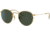 Ray-Ban RJ9547S Round Sunglasses - Kid's, Legend Gold, Dark Green, 44, RJ9547S-286-71-44