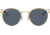 Ray-Ban RJ9547S Round Sunglasses - Kids, Polarized, Legend Gold, Polar Dark Blue, 44, RJ9547S-286-2V-44