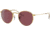 Ray-Ban RJ9547S Round Sunglasses - Kid's, Polarized, Legend Gold, Polar Purple, 44, RJ9547S-286-5Q-44