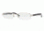 Ray-Ban RX 8588 Eyeglasses Styles - Silver Frame w/Non-Rx 52 mm Diameter Lenses, 1113-5218