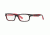 Ray-Ban RY1535 Eyeglass Frames 3573-46 - Top Black On Red Frame