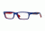 Ray-Ban RY1535 Eyeglass Frames 3601-46 - Top Blue On Red Frame