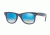 Ray-Ban WAYFARER RB4340 Sunglasses 62324O-50 - Blue Frame, Brown Gradient Brown Mirror Bl Lenses