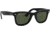 Ray-Ban WAYFARER RB4340 Sunglasses 601-50 - Black Frame, Green Lenses