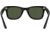 Ray-Ban WAYFARER RB4340 Sunglasses 601-50 - Black Frame, Green Lenses