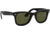 Ray-Ban WAYFARER RB4340 Sunglasses 601/58-50 - Black Frame, Green Polarized Lenses